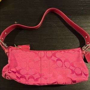 Coach y2k Demi baguette shoulder Bag